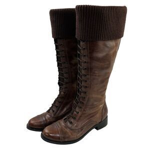 Cole Haan Brown Heeled Boots